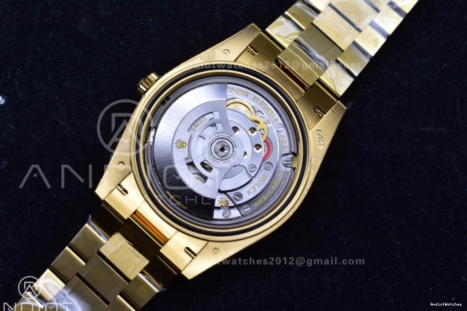 40 Edition VR3255 Dial Weight) Day THBF YG 660 Date (Gain Crystal Bracelet on Best President RelaxedFit 228238 1:1 Black 0727